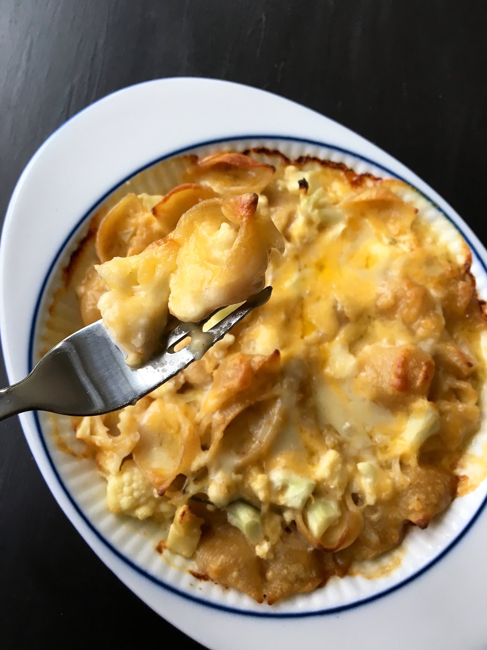 Healthy Cauliflower Kimchi Mac & Cheese Living Healthy in Seattle
